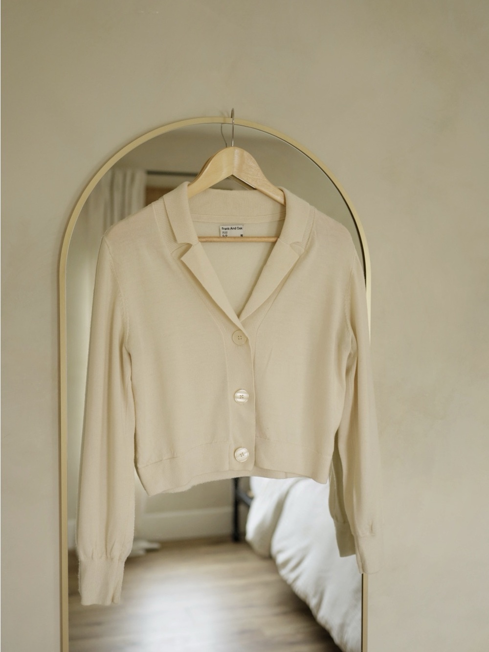 100% Merino Wool Cropped Sweater